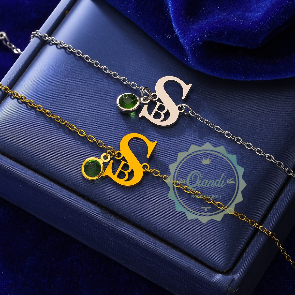 Personalized Initial Bracelet, Multi Letter Bracelet Gift